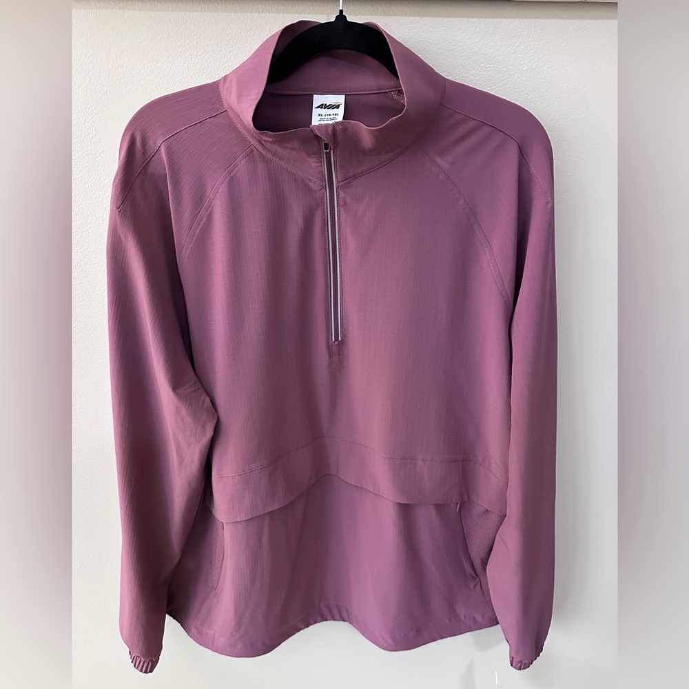 XL Avia Mauve Half-Zip Pullover Jacket - BRAND NEW!